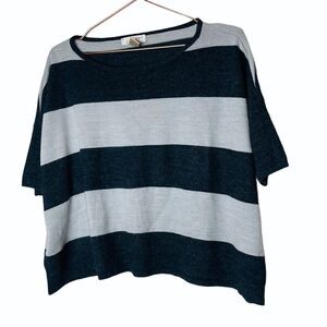 EUC Kenar Striped Acrylic Sweater Top Medium